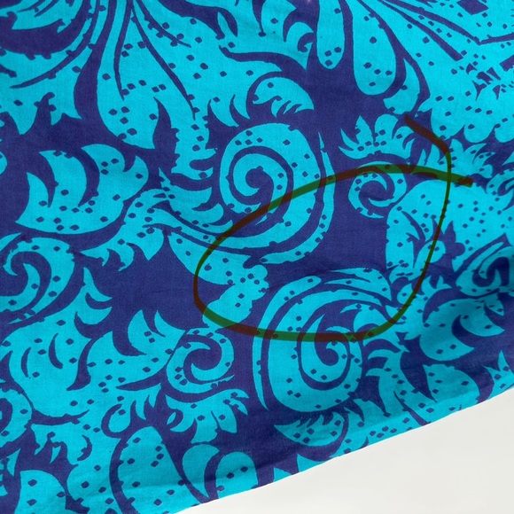 APOLLO Dress Womens S Midi Maxi Asymmetrical Hem Boho Colorful Hippie Lined READ - Picture 10 of 13